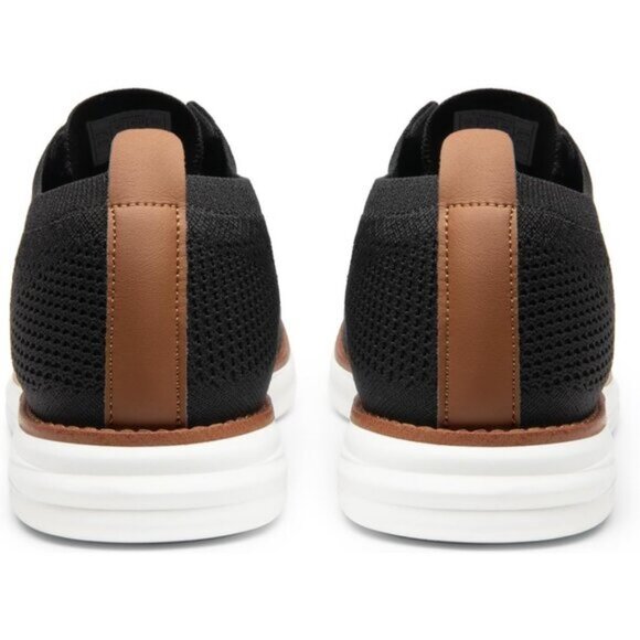 🆕Bruno Marc Men Black Knit Flex Mesh Oxfords Lace-Up Lightweight Casual Sneaker - Picture 9 of 11